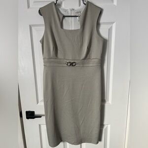 EN FOCUS STUDIO • sleeveless sheath midi dress retro vintage inspired 50s 60s